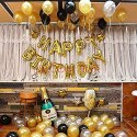 Balony z konfetti złote na HEL zestaw urodzinowy Balony z konfetti złote na HEL zestaw urodzinowy