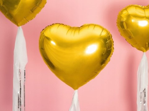Balony z złotym konfetti złote na Hel Ślub Wesele Balony z złotym konfetti złote na Hel Ślub Wesele