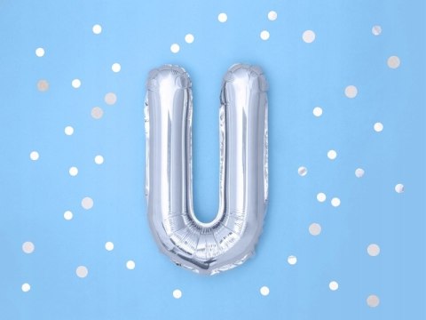 Girlanda balony na komunię napis I KOMUNIA srebrny Girlanda balony na komunię napis I KOMUNIA srebrny