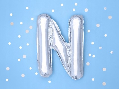 Girlanda balony na komunię napis I KOMUNIA srebrny Girlanda balony na komunię napis I KOMUNIA srebrny
