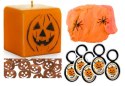 Świeca pajęczyny konfetti zawieszki na Halloween Świeca pajęczyny konfetti zawieszki na Halloween