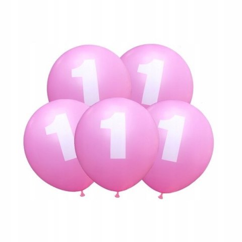 Wielki zestaw balonów balony na roczek 1 urodziny Wielki zestaw balonów balony na roczek 1 urodziny