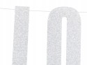 Baner napis girlanda Love dekoracje walentynkowe