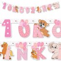Girlanda urodzinowa baner na urodziny roczek 15wz Girlanda urodzinowa baner na urodziny roczek 15wz