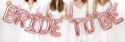 Balony BRIDE TO BE litery na wieczór panieński 5wz