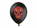 Balony na Halloween Dia de los Muertos DUŻE 10szt. Balony na Halloween Dia de los Muertos DUŻE 10szt.