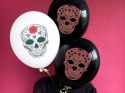 Balony na Halloween Dia de los Muertos DUŻE 10szt. Balony na Halloween Dia de los Muertos DUŻE 10szt.