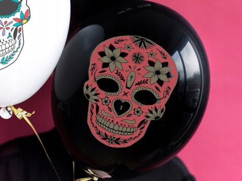Balony na Halloween Dia de los Muertos DUŻE 10szt. Balony na Halloween Dia de los Muertos DUŻE 10szt.