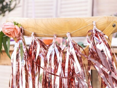 Zestaw na WIECZÓR PANIEŃSKI balony BRIDE girlanda Zestaw na WIECZÓR PANIEŃSKI balony BRIDE girlanda