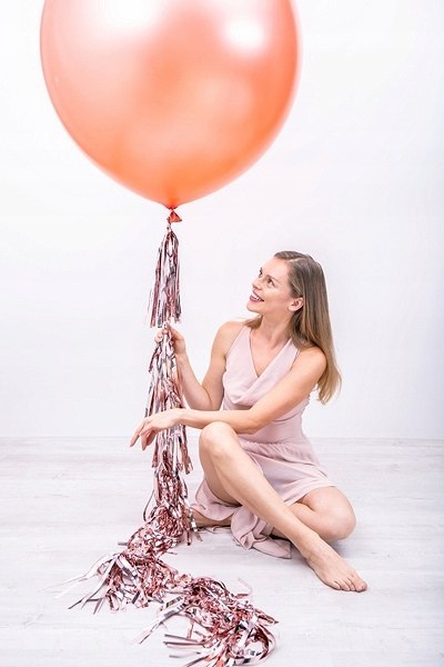 Zestaw na WIECZÓR PANIEŃSKI balony BRIDE girlanda Zestaw na WIECZÓR PANIEŃSKI balony BRIDE girlanda
