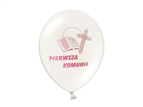Balony komunijne na komunię DUŻE 30cm 10szt 3wzory Balony komunijne na komunię DUŻE 30cm 10szt 3wzory