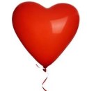 Balon Serce w kształcie serca dekoracje Walentynki Balon Serce w kształcie serca dekoracje Walentynki