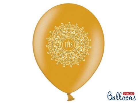 Balony na komunię komunijne z kielichem 35cm 10szt Balony na komunię komunijne z kielichem 35cm 10szt