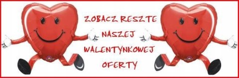 Konfetti czerwone serca serduszka na Walentynki WL Konfetti czerwone serca serduszka na Walentynki WL