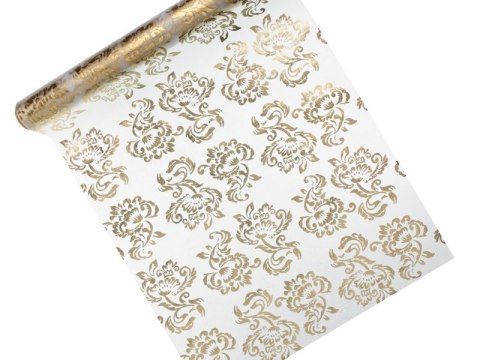 Organza do dekoracji stołu komunijnego tiul 9m 4wz Organza do dekoracji stołu komunijnego tiul 9m 4wz