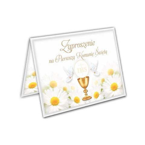 Zaproszenia na komunię komunijne x10 koperty PROMO Zaproszenia na komunię komunijne x10 koperty PROMO