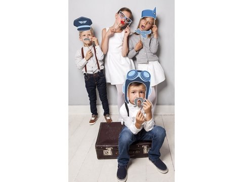 Akcesoria gadżety do zdjęć fotobudki dla dzieci SB Akcesoria gadżety do zdjęć fotobudki dla dzieci SB