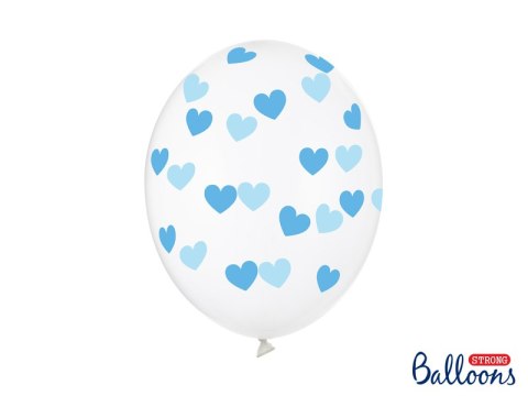 Balony 30cm, Serduszka, Crystal Clear (1 op. / 6 szt.) Balony 30cm, Serduszka, Crystal Clear (1 op. / 6 szt.)