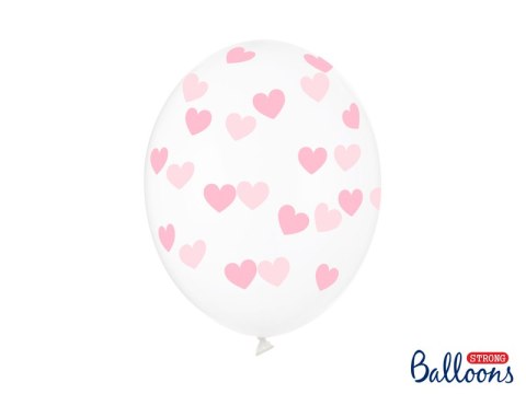 Balony 30cm, Serduszka, Crystal Clear (1 op. / 6 szt.) Balony 30cm, Serduszka, Crystal Clear (1 op. / 6 szt.)