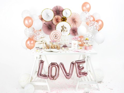 Balony na wieczór panieński rosegold z konfetti 15 Balony na wieczór panieński rosegold z konfetti 15