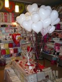 Balony na Walentynki białe serce 25 cm 100 szt Balony na Walentynki białe serce 25 cm 100 szt