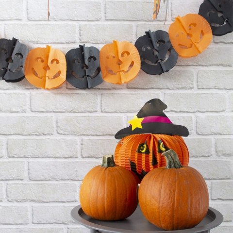 Balony girlanda dynia baner na Halloween ZESTAW XL Balony girlanda dynia baner na Halloween ZESTAW XL