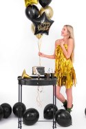 Balony na 40 urodziny czarne złote konfetti ZESTAW Balony na 40 urodziny czarne złote konfetti ZESTAW