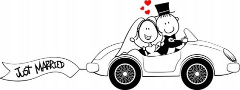 Ozdoby na auto ślubne tablica z pomponami SB DA Ozdoby na auto ślubne tablica z pomponami SB DA