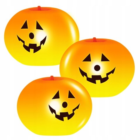 Balon świecąca dynia balony LED na Halloween 3szt. Balon świecąca dynia balony LED na Halloween 3szt.