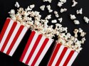 Pudełka popcorn na film słodycze ozdoby Walentynki