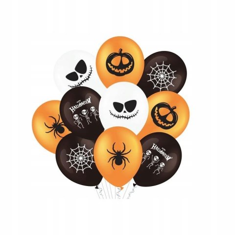 Wielki zestaw balonów balony ozdoby na Halloween Wielki zestaw balonów balony ozdoby na Halloween