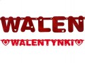 Balony serca girlanda Dekoracje na WALENTYNKI 20el Balony serca girlanda Dekoracje na WALENTYNKI 20el