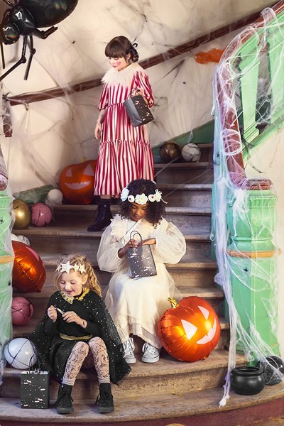 Girlanda dynie zestaw balony pajęczyna Halloween Girlanda dynie zestaw balony pajęczyna Halloween