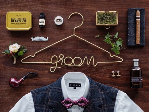 Wieszak Pan Młody Groom gadżety wieczór kawalerski Wieszak Pan Młody Groom gadżety wieczór kawalerski