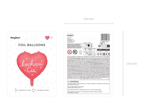 Balon Serce ''Kocham Cię'' Balon Serce ''Kocham Cię''