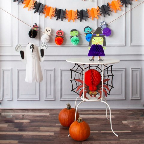 Girlanda Halloween bibułowa dla dzieci dynie 300cm Girlanda Halloween bibułowa dla dzieci dynie 300cm
