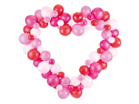 Girlanda balonowa ze stelażem Serce 160 cm Girlanda balonowa ze stelażem Serce 160 cm