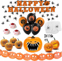 Zestaw dekoracje na domowy Halloween dla dzieci Zestaw dekoracje na domowy Halloween dla dzieci